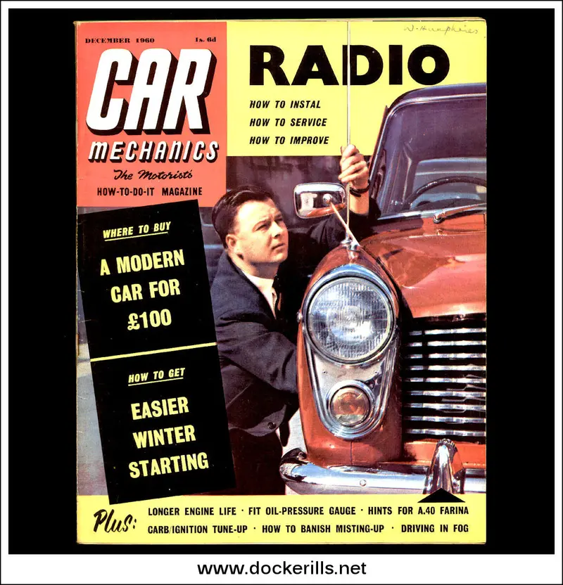 Car Mechanics Magazine, December 1960: Austin A40 Farina Workshop Guide 1
