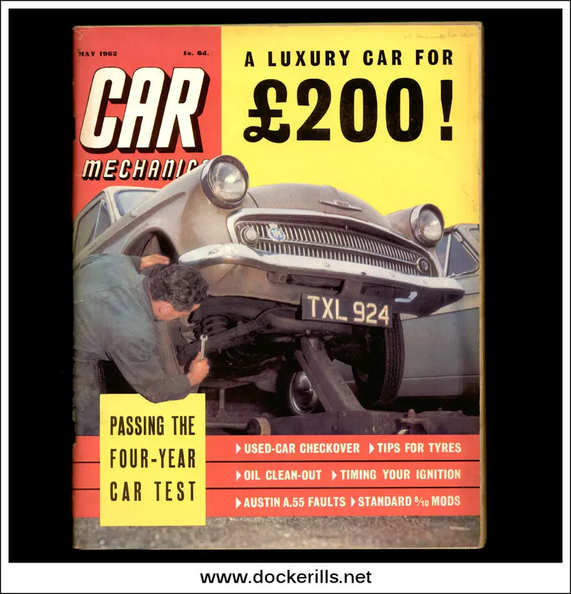 Car Mechanics, May 1962: Austin A55, Mini & Standard 8 Engine Overhaul 1