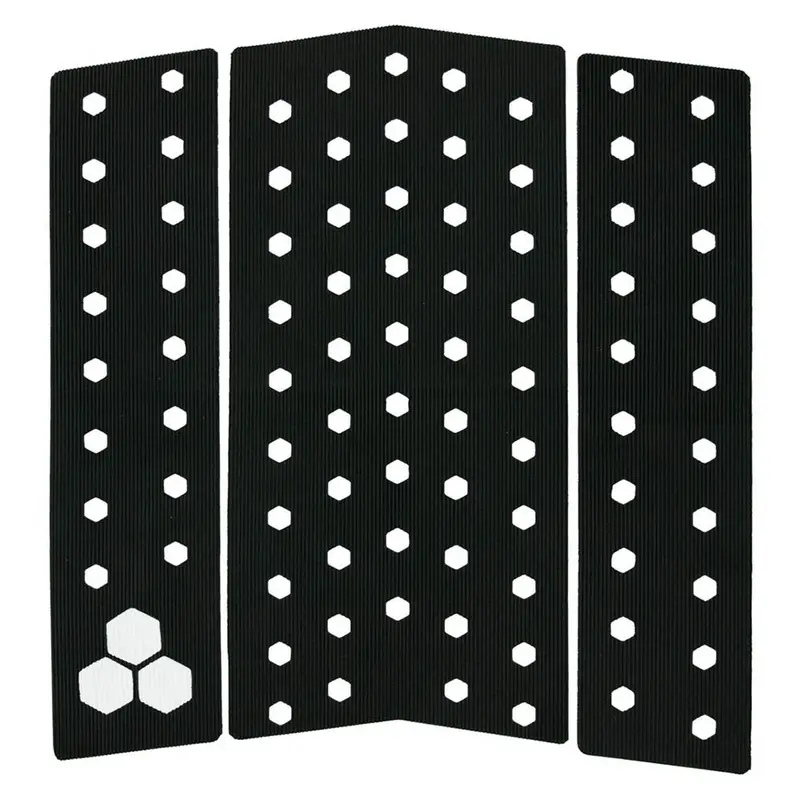 Channel Islands 3-Piece Front Foot Traction Pad – Black 1