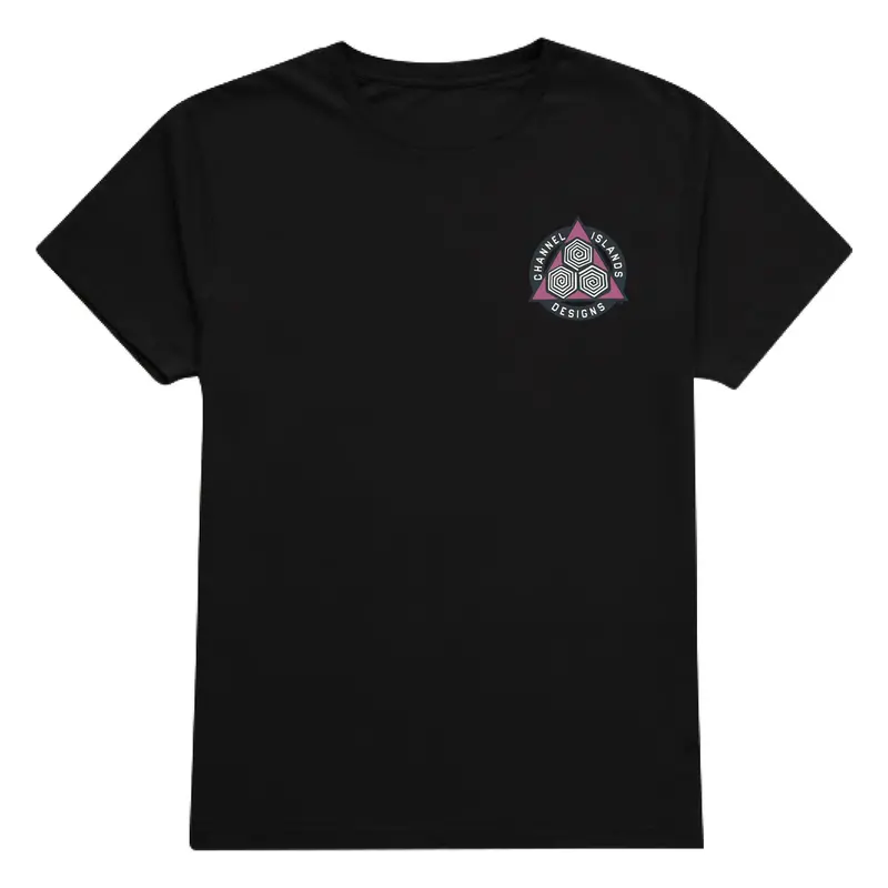 Channel Islands Diamond Print T-Shirt – Classic Black 1