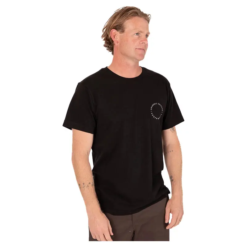 Channel Islands Hex Circle 2.0 Short-Sleeve Tee – Men’S Black 1