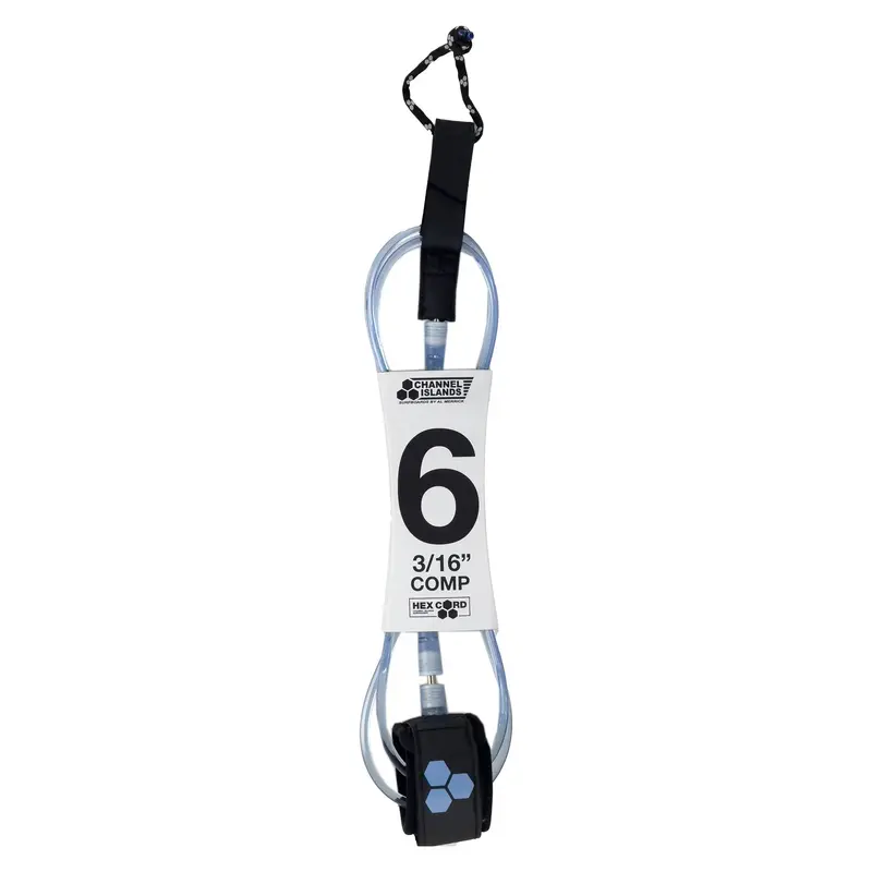 Channel Islands Hex Cord Comp Leash – 6 Feet 1