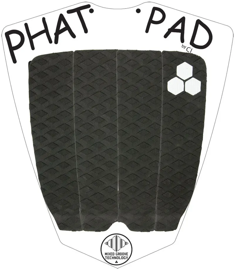 Channel Islands Phat Pad – Sleek Black Deck Grip 1