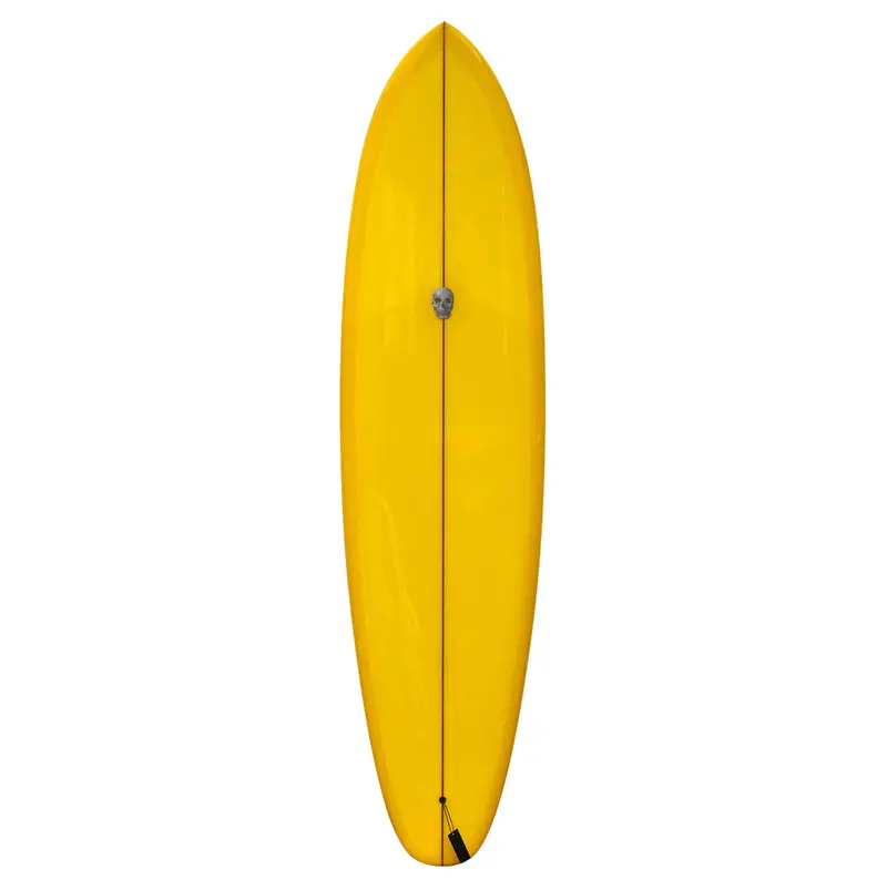 Christenson Flat Tracker 2.0 Surfboard – 7'2" (Sunshine Yellow) 1
