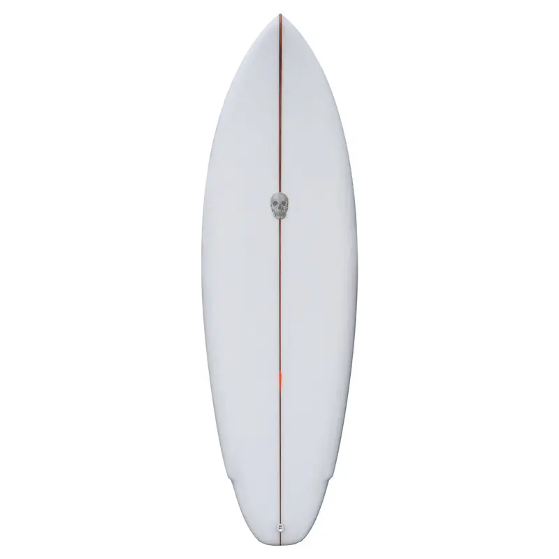 Christenson Lane Splitter Surfboard – Transparent Glass Finish 1