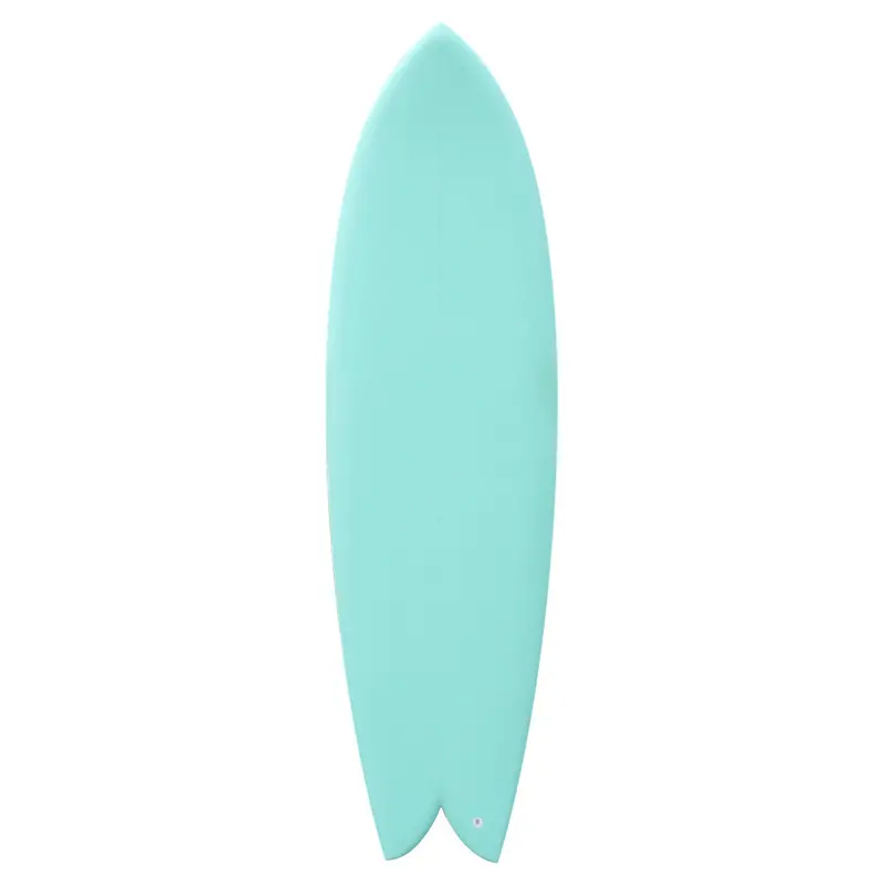 Christenson Long Phish Surfboard – 6'8", Opaque Turquoise 1
