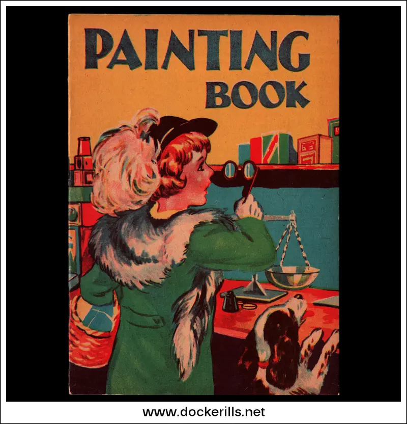 Classic Walker Toy Painting Book By Renwick Of Otley 1