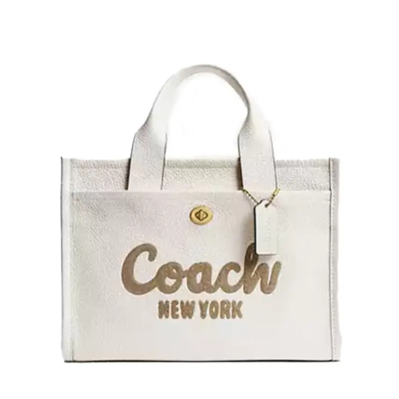 Coach Cargo Tote Bag For Women – Soft Chalk Neutral 1