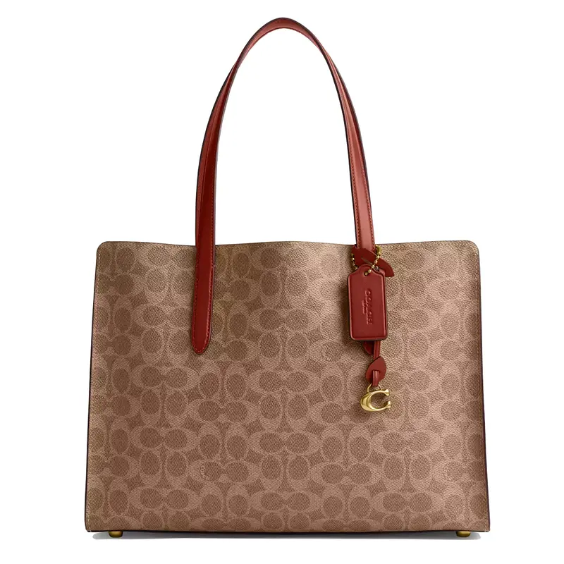 Coach Carter Carryall Tote Bag In Iconic Signature Canvas 1