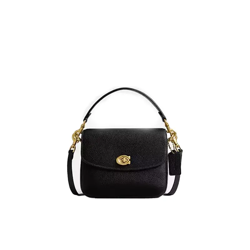 Coach Cassie Crossbody Bag For Women – Polished Pebbled Leather, 19" 1