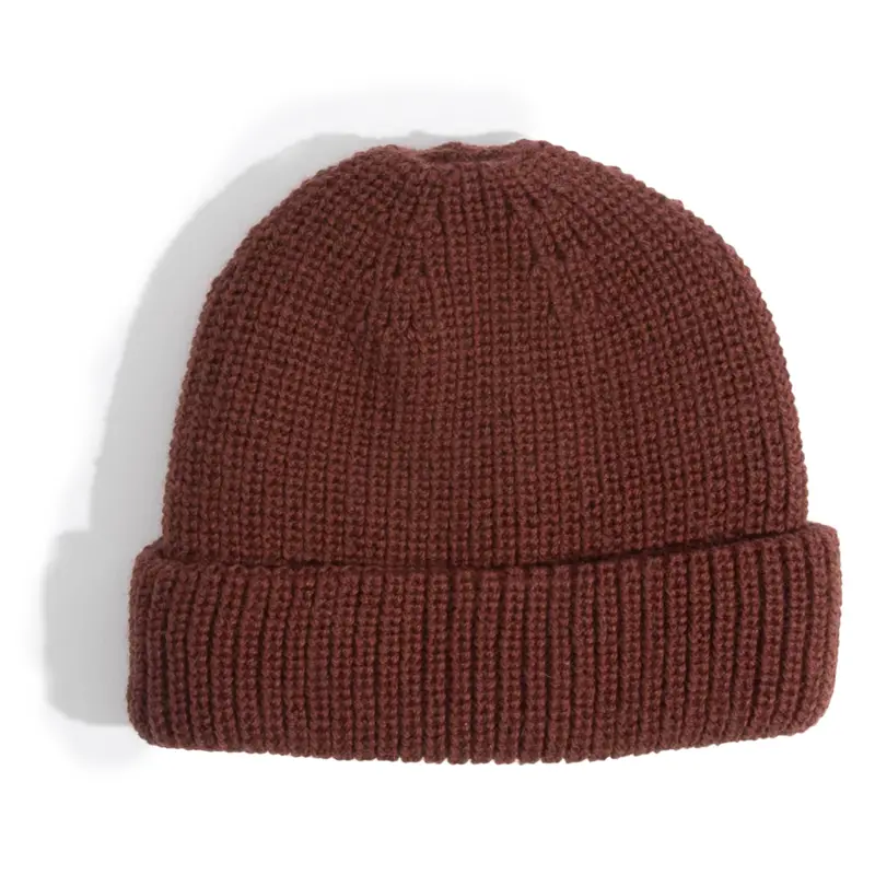Coal Beacon Wool-Cuff Beanie In Burgundy 1