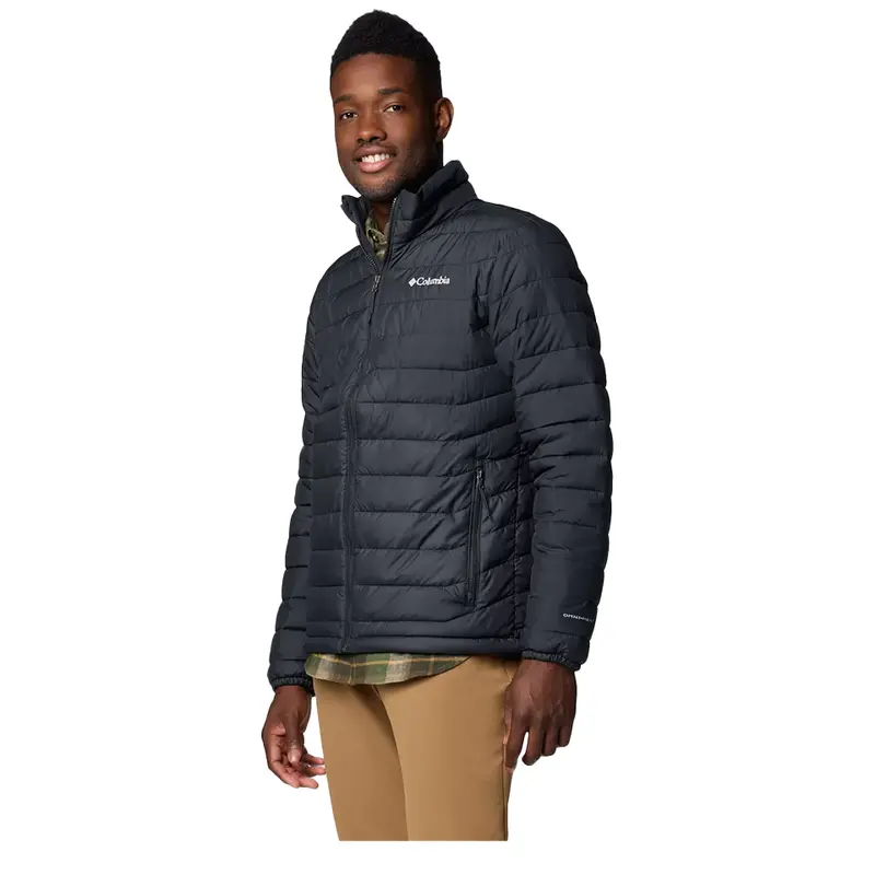 Columbia Powder Lite Ii Men'S Lightweight Jacket In Black 1