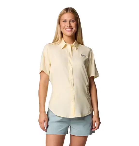 Columbia Women'S Pfg Tamiami Ii Short-Sleeve Sun Protection Shirt 1