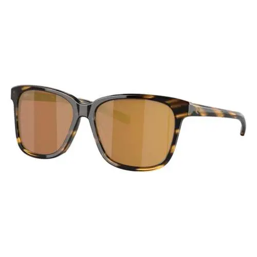 Costa Del Mar May Polarized Sunglasses – Tortoise Frame With Gold Mirror 580G Lens 1