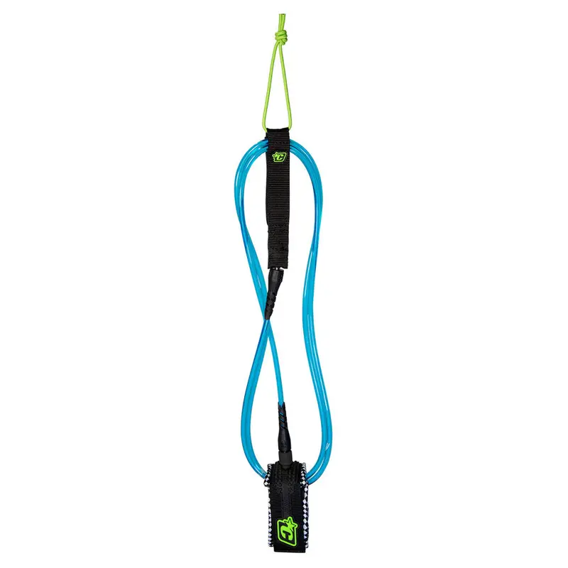 Creatures Of Leisure 6-Foot Competition Leash – Cyan/Black 1