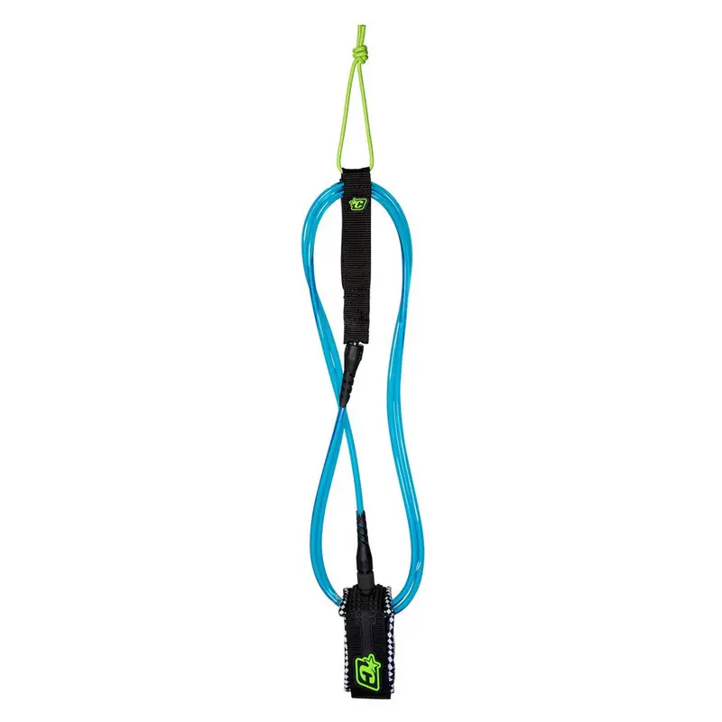 Creatures Of Leisure 7Ft Professional Surf Leash – Cyan/Black 1