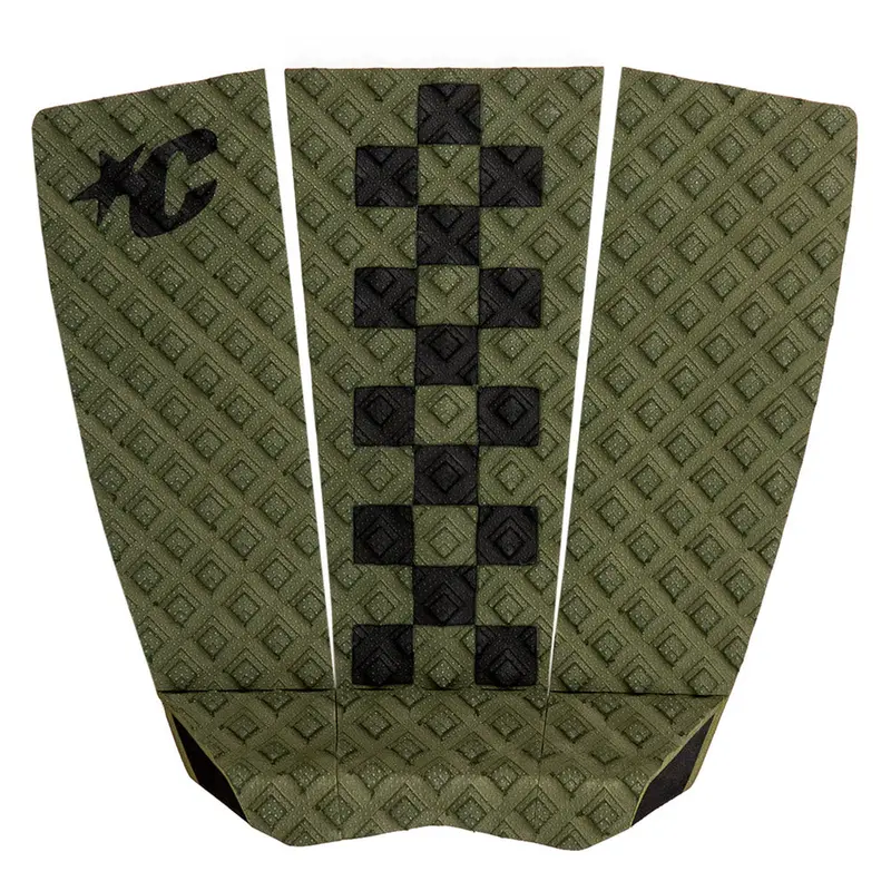 Creatures Of Leisure Jack Freestone Lite Towel – Dark Olive & Black Chex Pattern 1