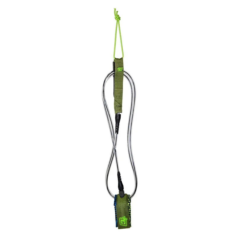 Creatures Of Leisure Pro Leash – 6-Foot, Black & Army Green 1