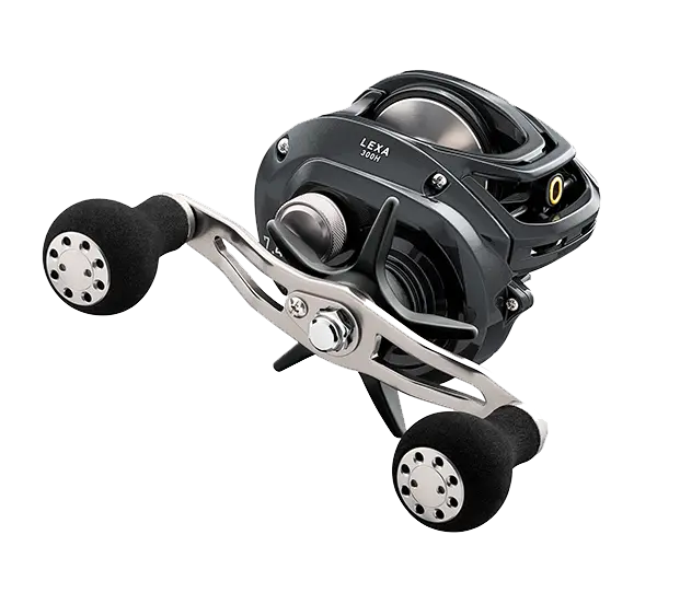 Daiwa 23 Lexa 400L Low-Profile Baitcasting Reel 1
