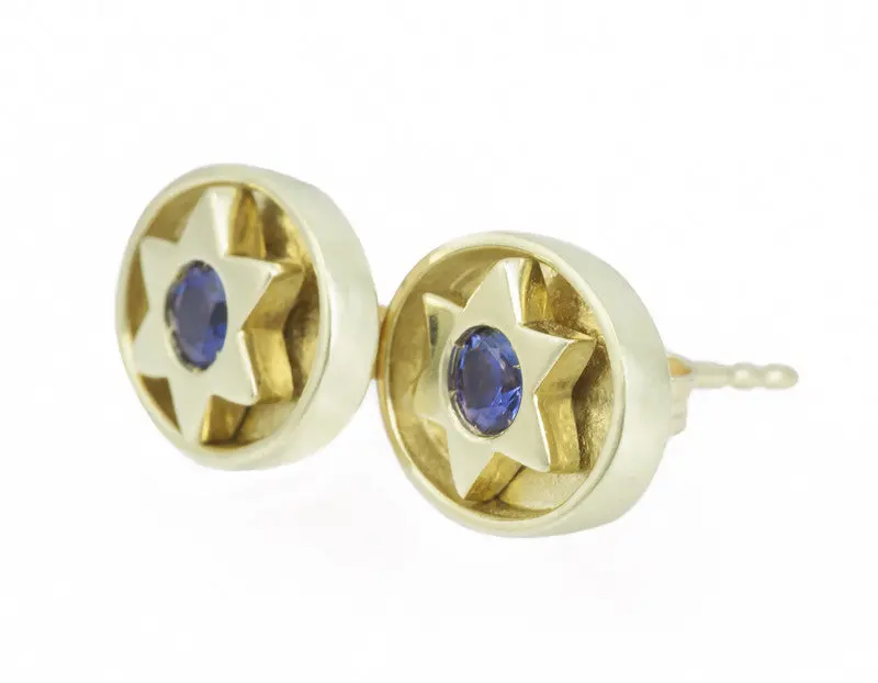 Daughter’S Star Birthstone Earrings 1