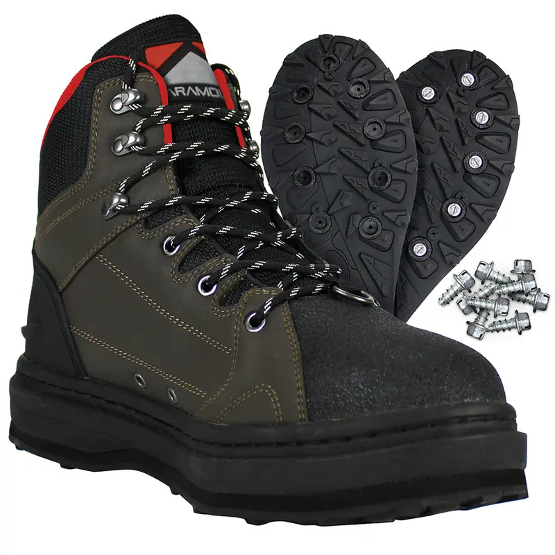 Deep Eddy Cleated Wading Boots – Rubber Traction Outsole 1