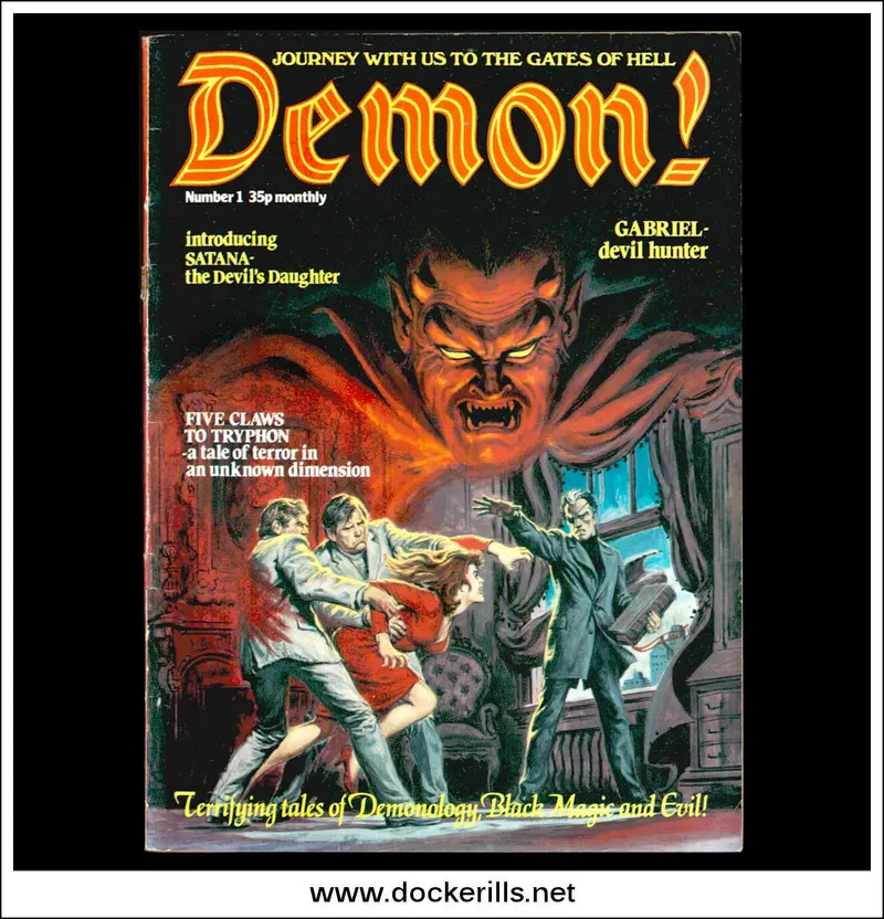 'Demon!' Vol. 1 No. 1 (1978) – British Horror Comic Release 1