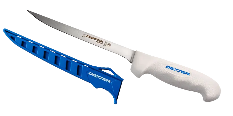 Dexter Outdoors 7-Inch Flexible Fillet Knife With Soft Grip & Edge Guard 1