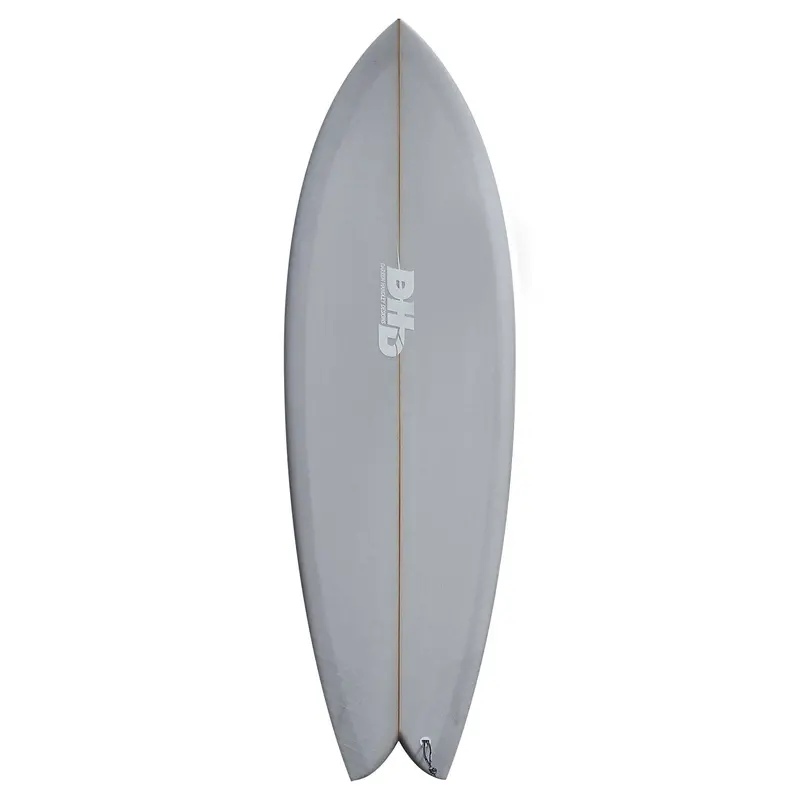 Dhd Mini Twin Surfboard – Grey Tint Finish 1