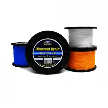 Diamond Hollow-Core Braided Fishing Line – Low-Stretch Performance 1
