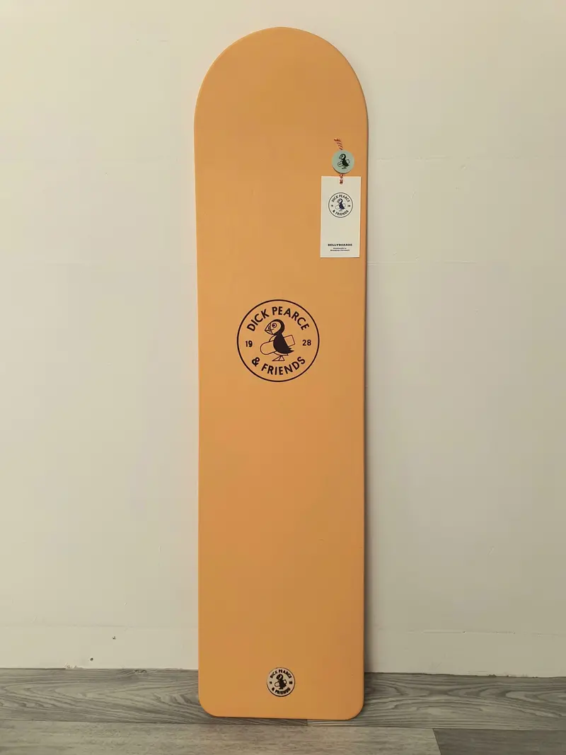 Dick Pearce Vintage Sun Bellyboard – Traditional Linseed Oil Treatment 1