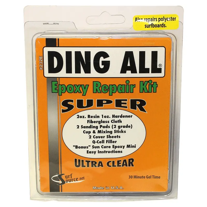 Ding All Super-Strength Epoxy Surfboard Repair Kit 1