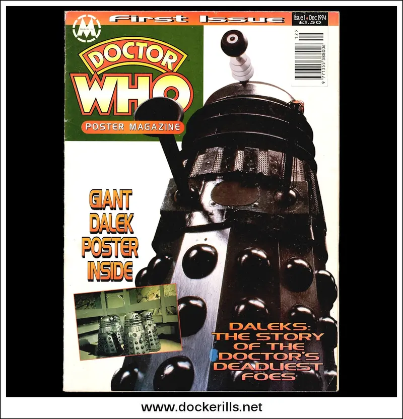 Doctor Who Poster Magazine #1 (Dec 1994) – Official Collectible Issue 1