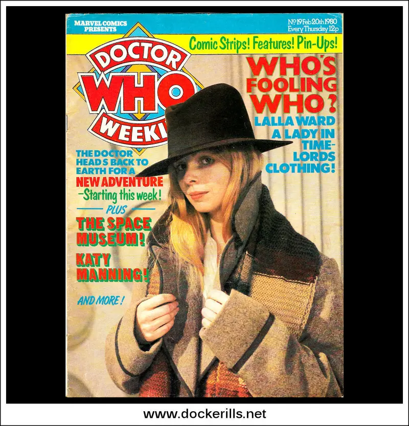 Doctor Who Weekly #19 (1980) – Classic Sci-Fi Comic Magazine Issue 1