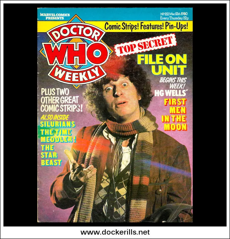 Doctor Who Weekly #22 (1980) – Retro British Sci-Fi Periodical 1