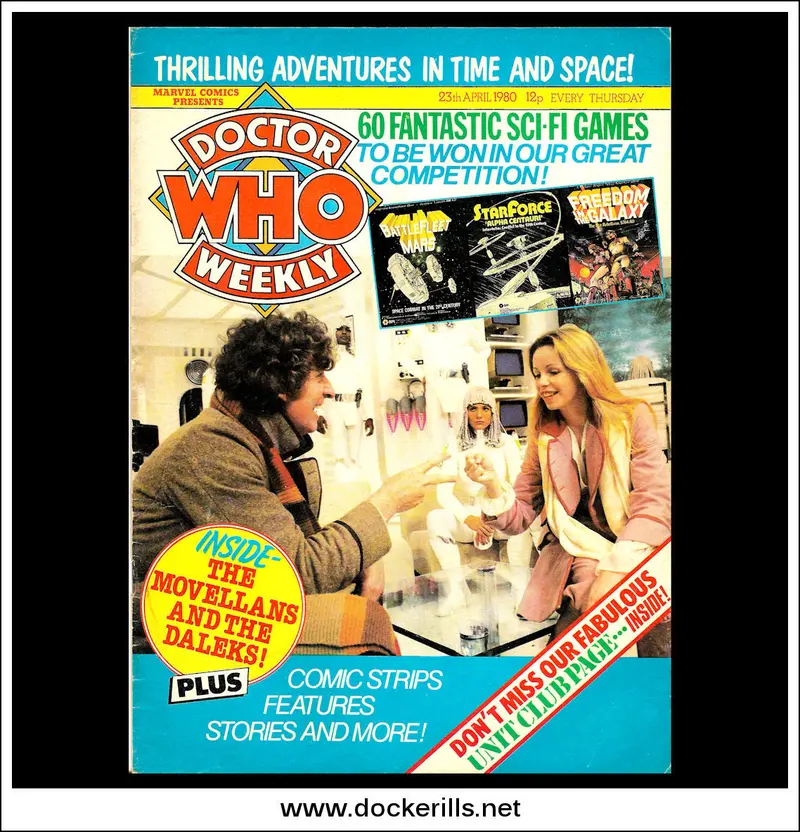 Doctor Who Weekly #28 (1980) – Nostalgic Sci-Fi Publication 1