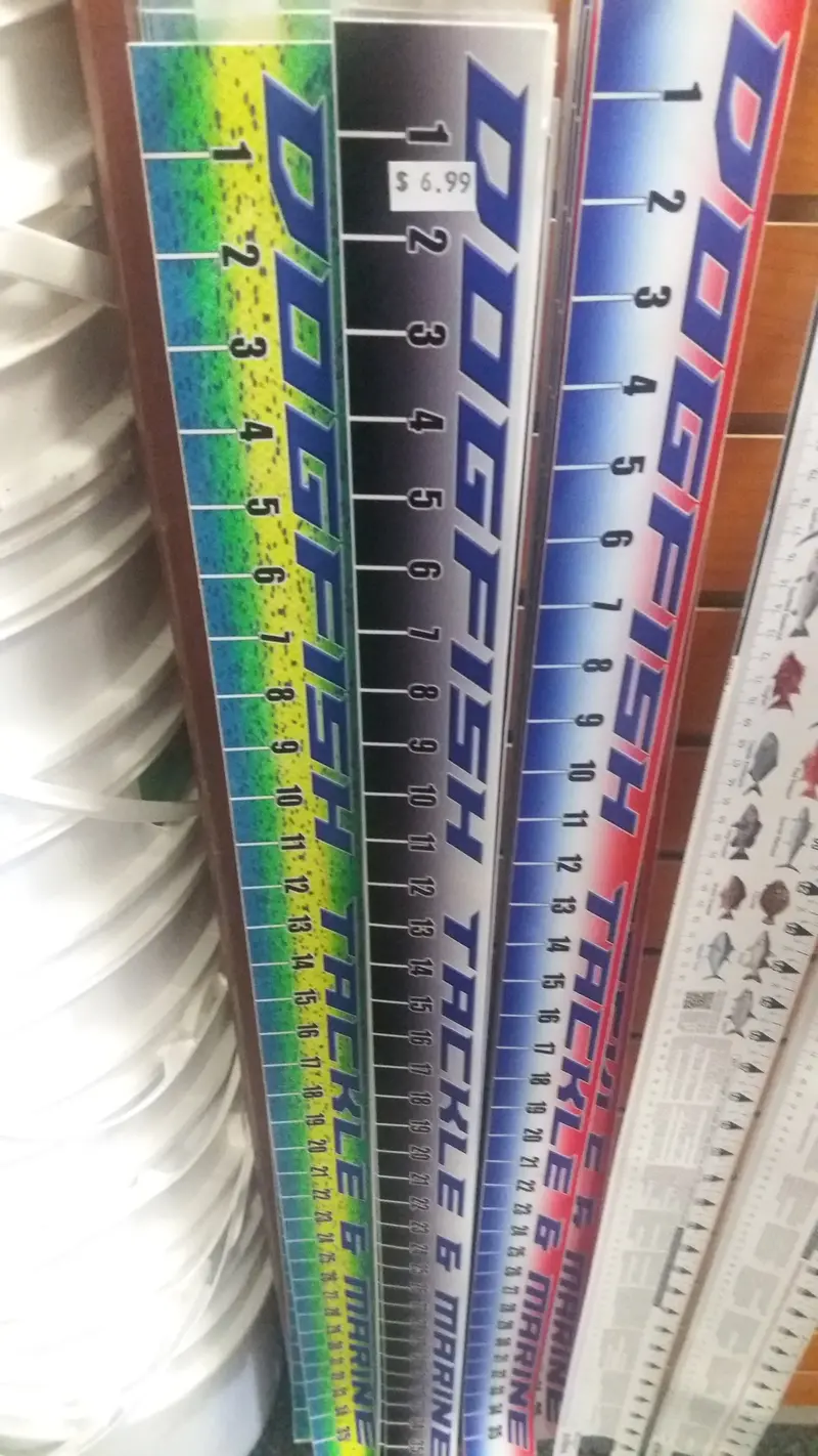 Dogfish Boat Sticker Ruler – Waterproof Measuring Decal For Vessels 1
