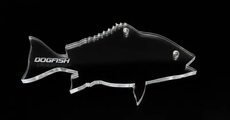 Dogfish Handcrafted Fish-Themed Tackle Ornaments 1