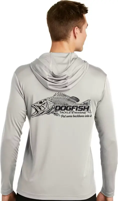 Dogfish Head Brewery 'Put Some Backbone Into It' Hooded Long Sleeve 1