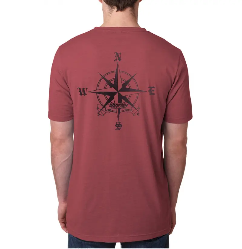Dogfish Head Compass Logo Short-Sleeve Cotton T-Shirt 1