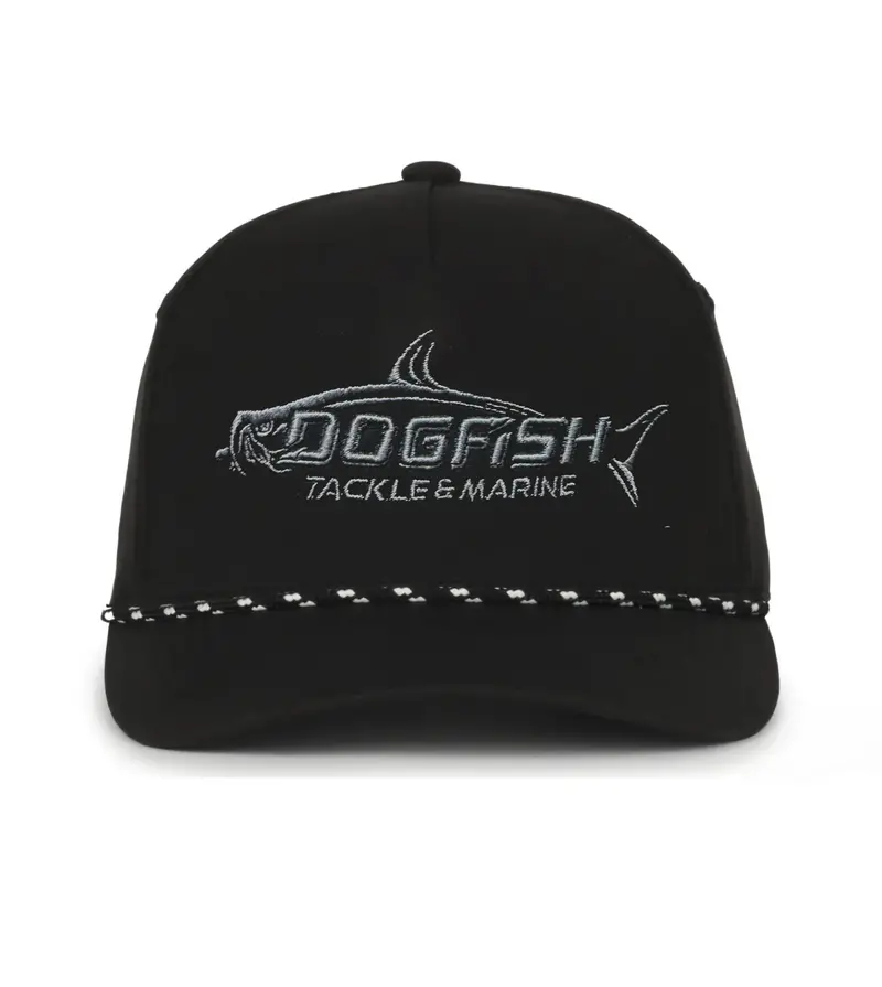 Dogfish Tackle & Marine Performance Rope Embroidered Hat 1