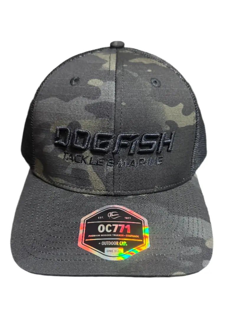 Dogfish Tackle & Marine Trucker Cap With Classic Logo 1