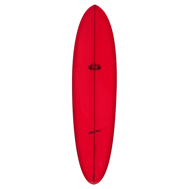 Donald Takayama Howard Special Mini – 7'2", Bold Red Design 1
