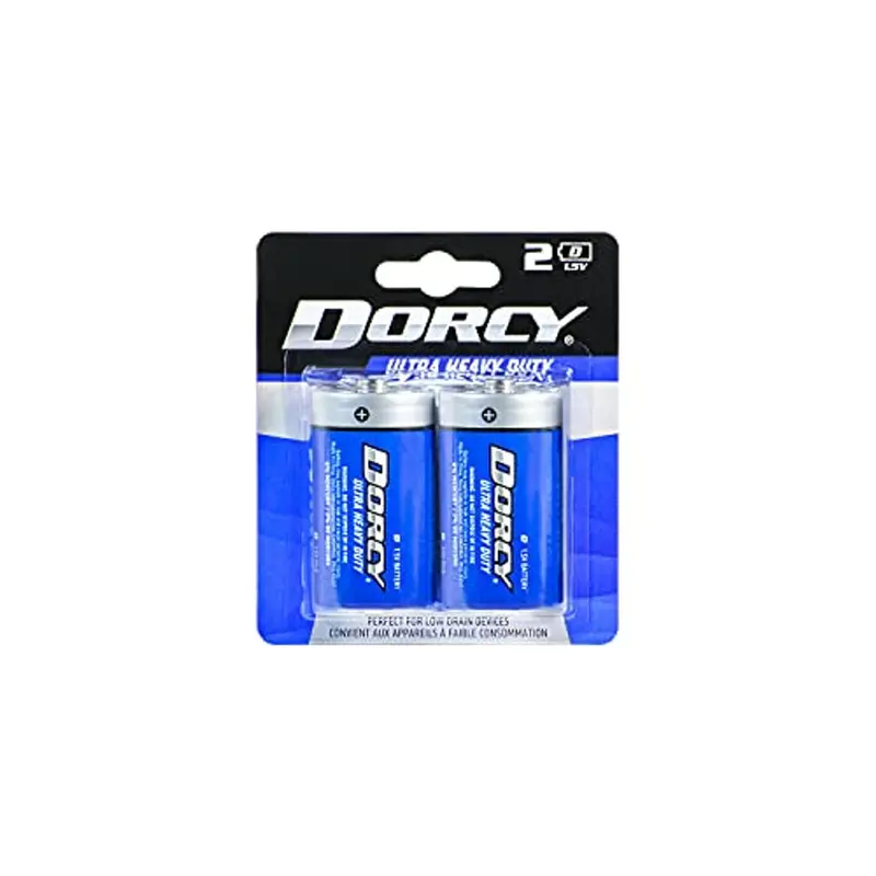 Dorcy Heavy-Duty D-Cell Batteries 1