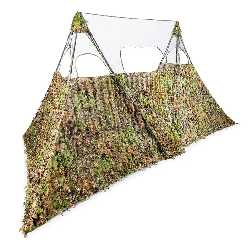 Double Up System Blind Kit — Mossy Oak Obsession 3D Leafy 1