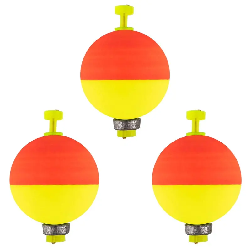 Dr.Fish 10-Pack Egg-Style Weighted Bobbers – 1/6 Oz To 3/8 Oz 5
