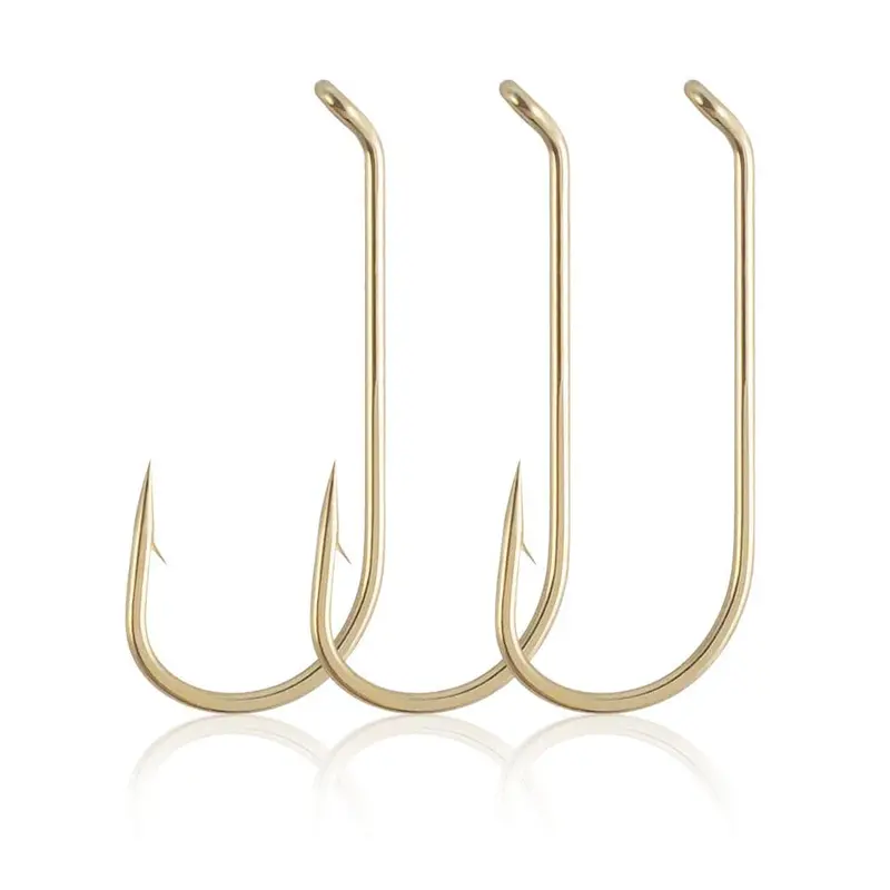Dr.Fish 100-Pack Barbed Dry Fly Hooks – Sizes 22 To 10 1