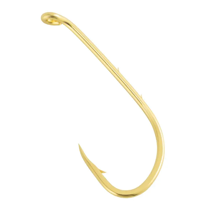 Dr.Fish 100-Pack Gold Baitholder Fishing Hooks (#1 To 5/0) 1