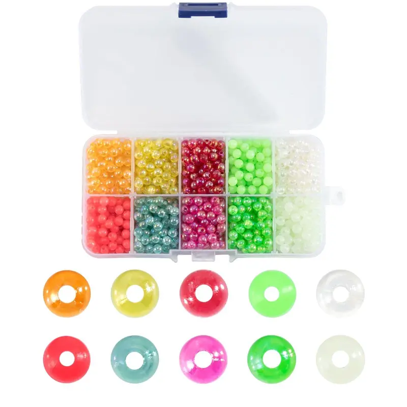Dr.Fish 1000-Piece Fishing Beads – 5 Mm Uniform Size 1