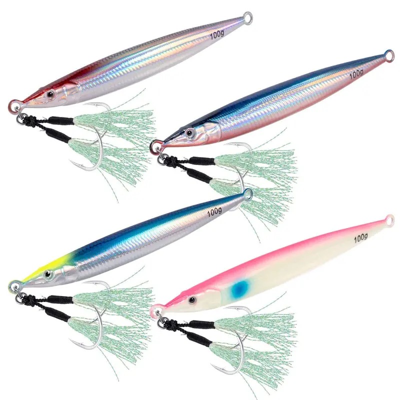 Dr.Fish 5.12-Inch Vertical Pencil Jig For Saltwater (3.5 Oz) 1