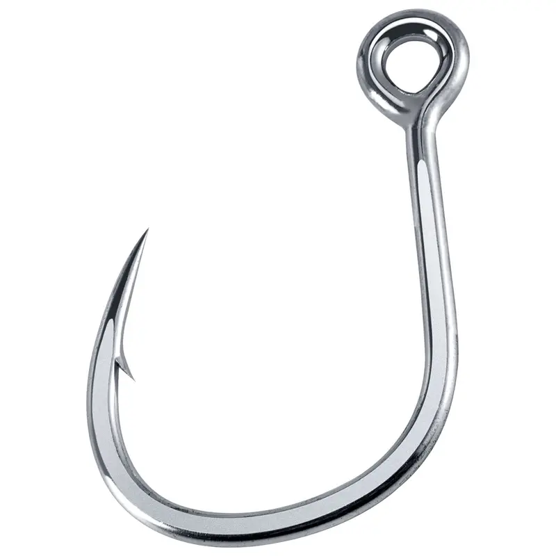 Dr.Fish Assorted Inline Single Hooks – 10 Pcs, Sizes #1 To #9/0 1